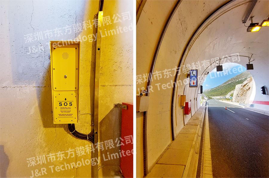 Tunnel emergency telephone Tunnel emergency telephone