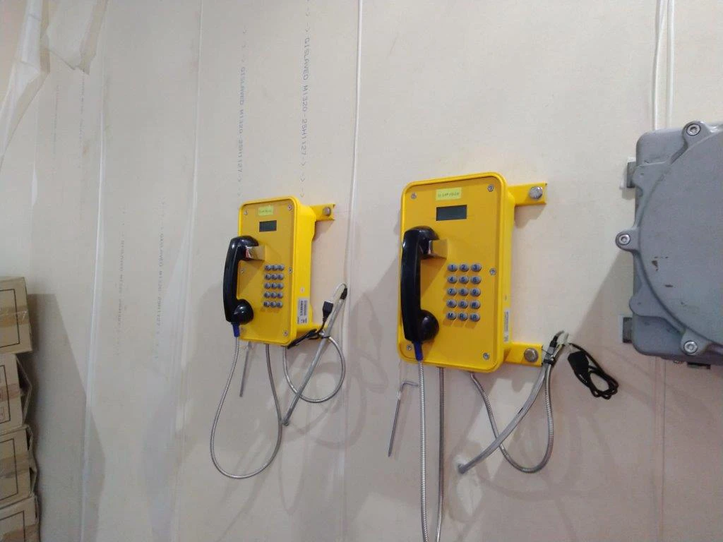J & R VoIP βιομηχανικά τηλέφωνα έχει εγκατασταθεί στην ινδική υπεράκτια πετρε...