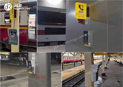 JR213-2B θυροτηλεόραση έκτακτης ανάγκης για την ασφάλεια των επιβατών της πλα...