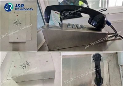 Το χρυσό πρότυπο για την επικοινωνία κρατουμένων: JR211-FK-Τηλέφωνο SIP ανθεκ...